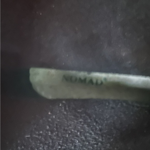 Nomad Green Floral Rubber western style pull on Rain boots w block heels sz 9 - Picture 8 of 9